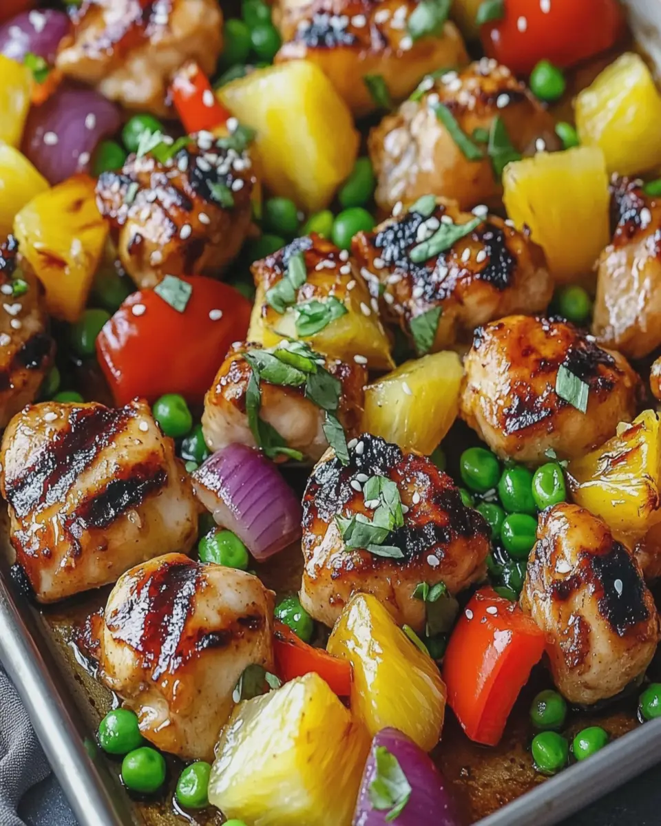 Hawaiian Chicken Sheet Pan First Image First Image
